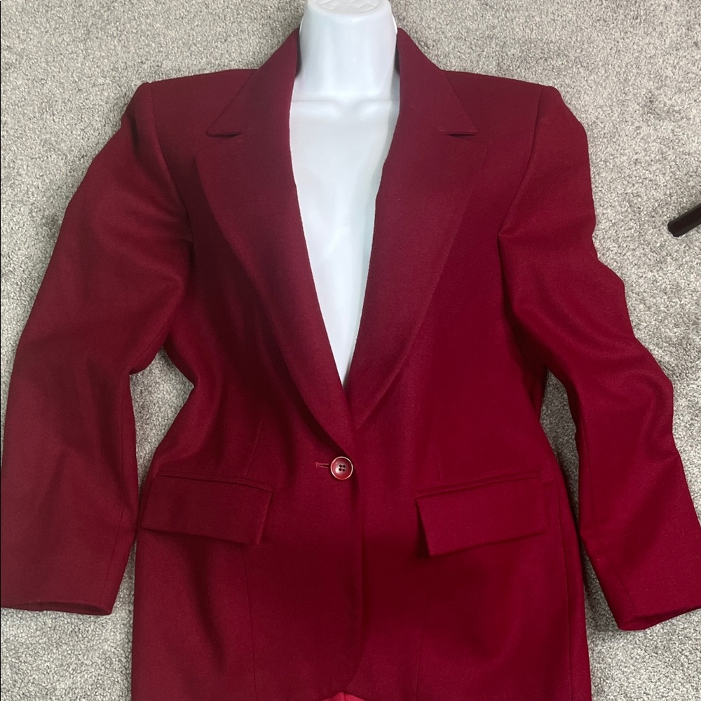 Pendleton Virgin Wool Blazer Jacket Oversized 4 - image 3